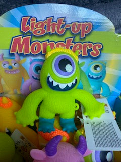 Light Up Squishy Stress Fidget Monsters