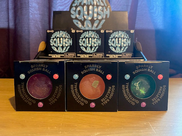 Scrunchems Sparkly Squishy Ball