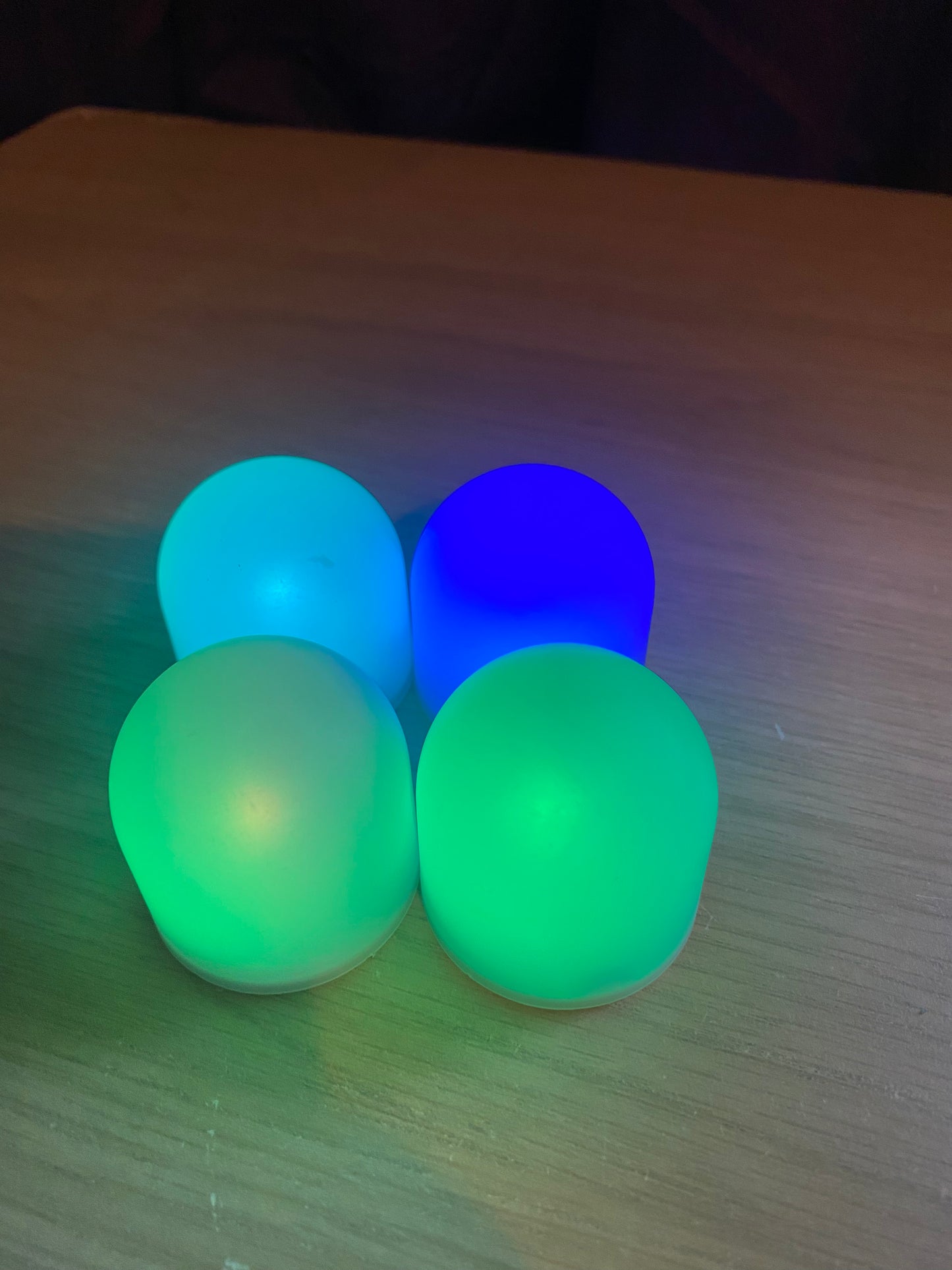 Colour Changing LED Mood Light Mini Domes