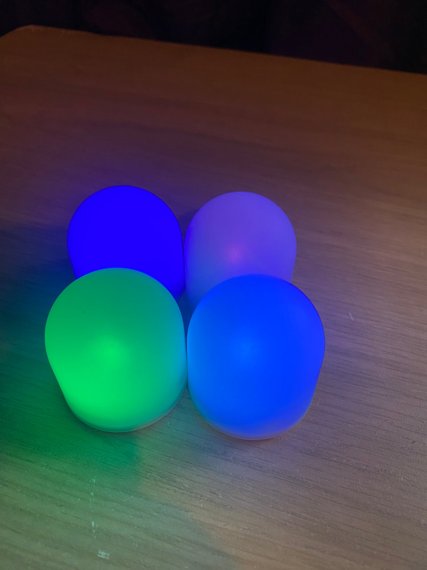 Colour Changing LED Mood Light Mini Domes