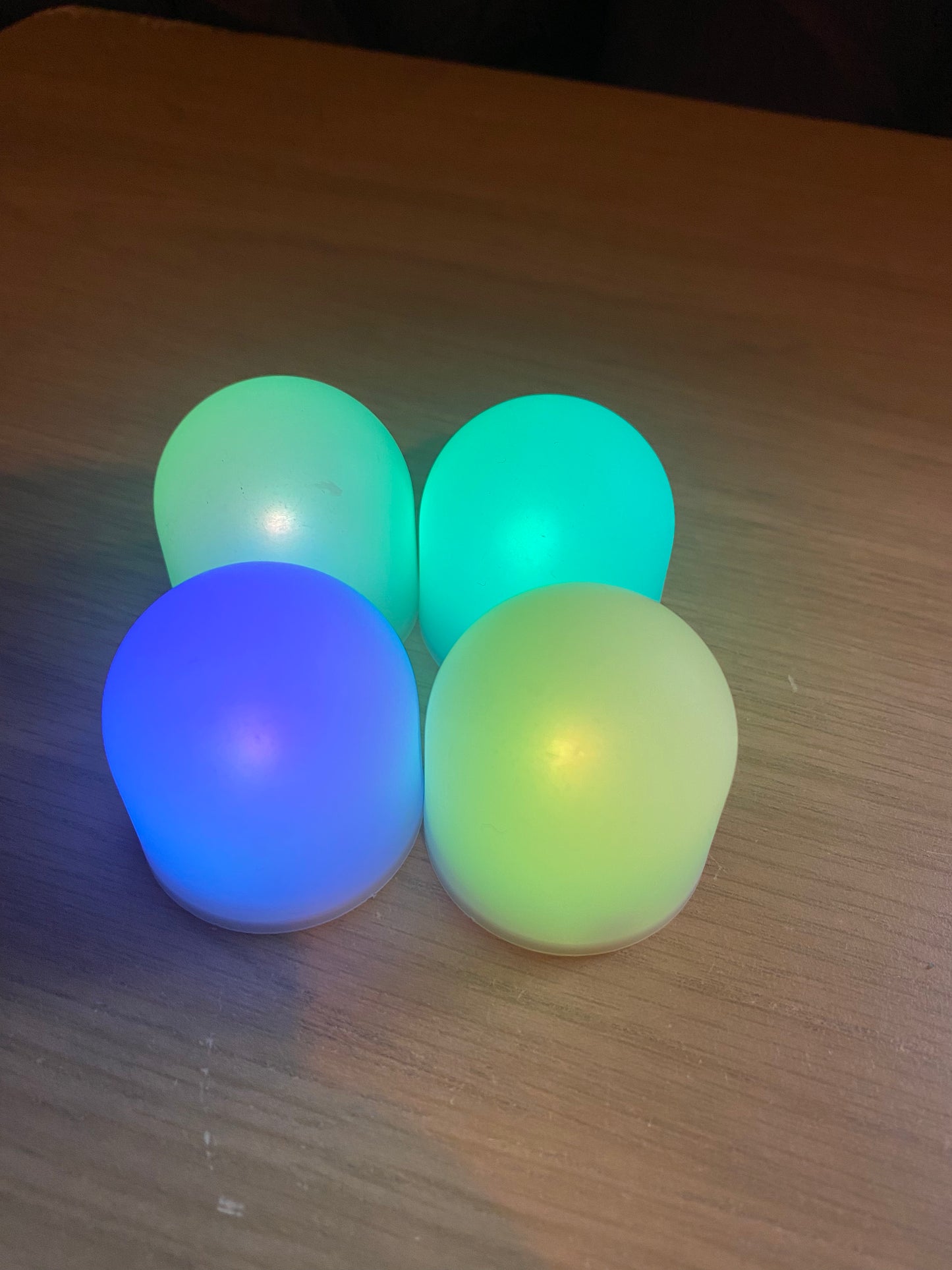 Colour Changing LED Mood Light Mini Domes