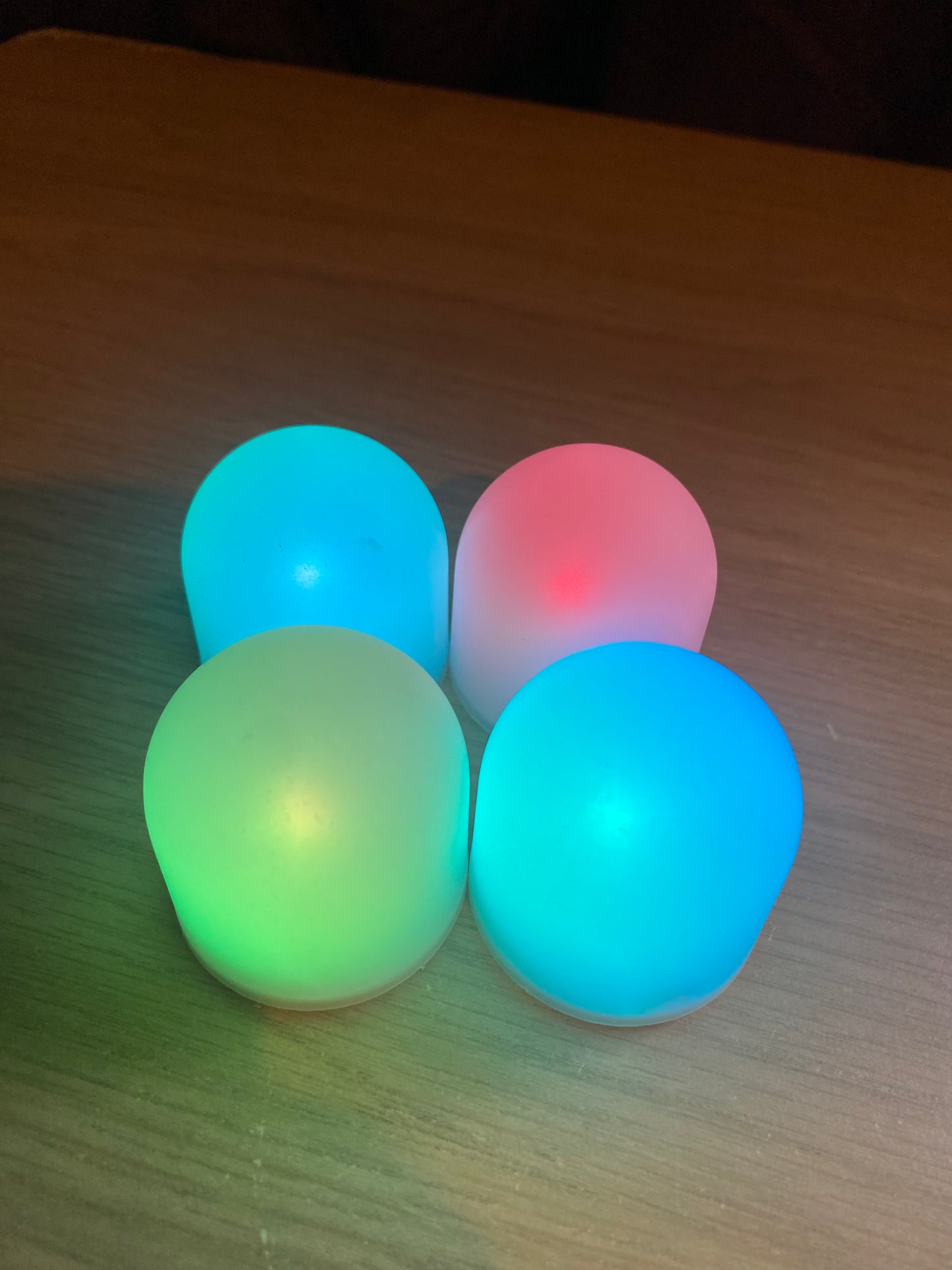 Colour Changing LED Mood Light Mini Domes