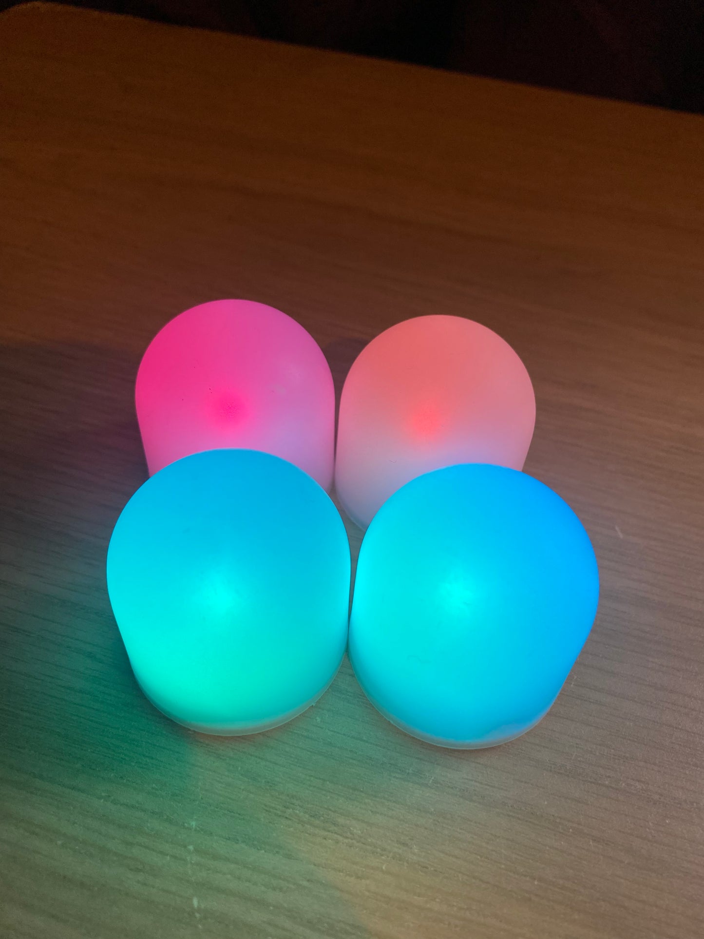 Colour Changing LED Mood Light Mini Domes