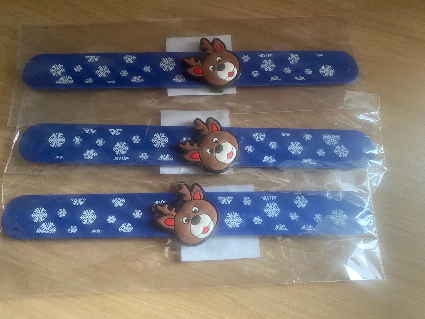 Christmas Reindeer Snap Bands (Old Stock Sale)