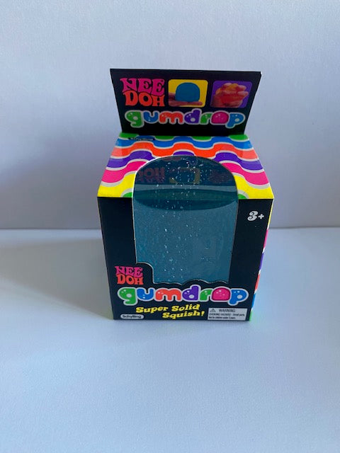 NeeDoh Gum Drop Multi Sensory Stress and Fidget Toy - 4 Assorted Colours