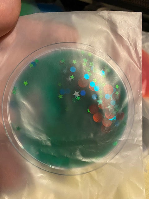 Squidgy Glitter Circles