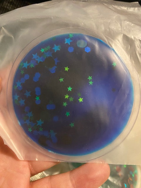 Squidgy Glitter Circles