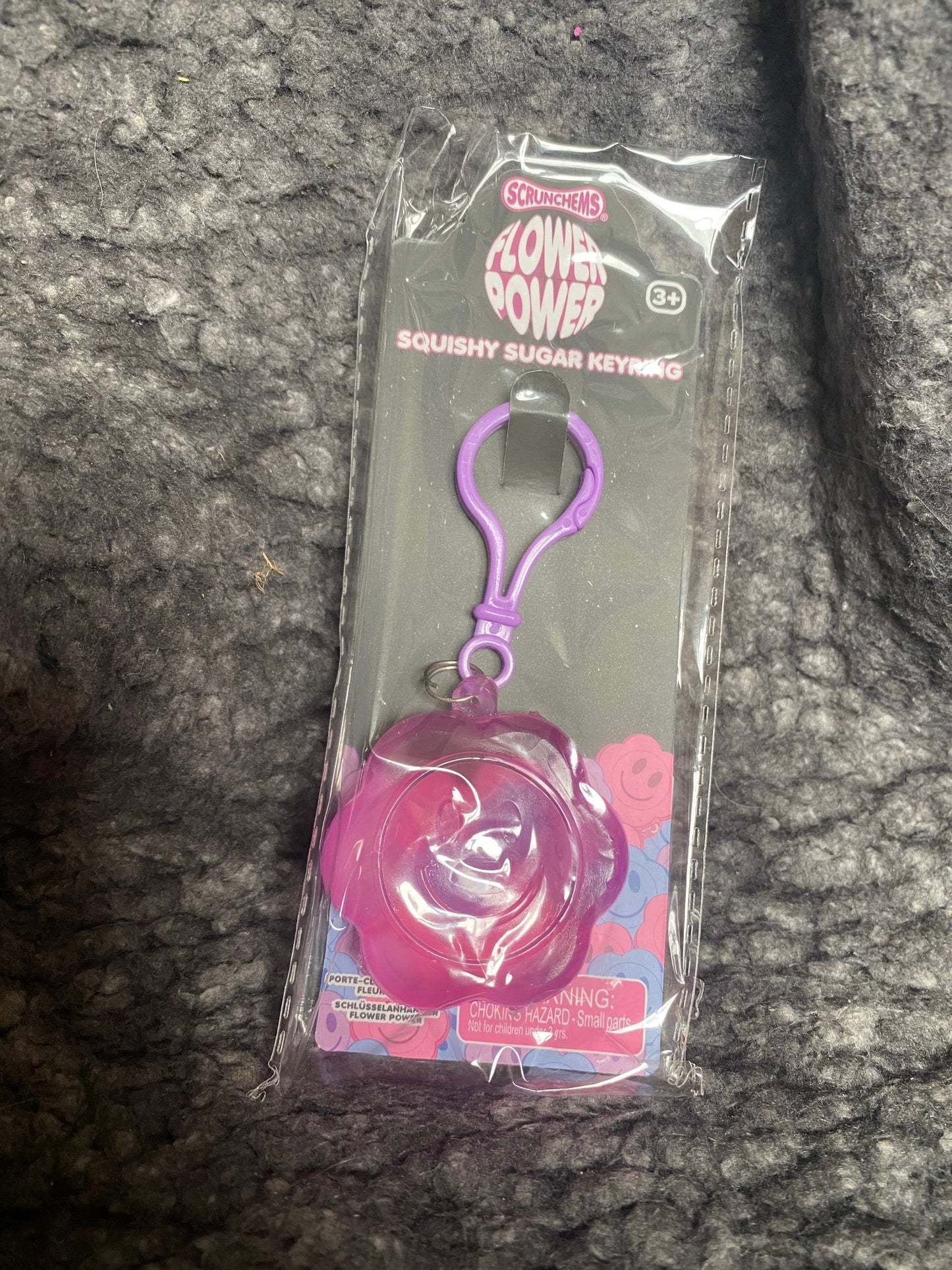 Scrunchems Flower Power Squishy Sugar Keyring